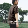 VESCORTT液氨桑蚕丝天丝混纺 进口索罗娜抗皱凉感夏季男士短袖T恤